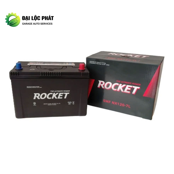 Bình Ắc Quy Rocket NX120-7L (12V-90AH) 
